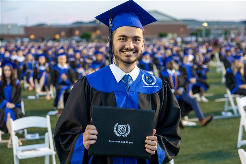 Students celebrate graduating